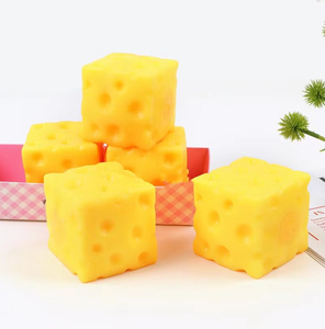 Juguete Antiestrés Jumbo en Forma de Queso, Juguete Sensorial para Aliviar la Ansiedad, para TDAH, Autismo, Niños y Niñas - Product Image 3