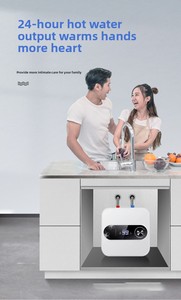 <span class=keywords><strong>Calentador</strong></span> <span class=keywords><strong>de</strong></span> Agua Compacto Mini, Sistema Instantáneo <span class=keywords><strong>de</strong></span> Bajo Consumo para Uso en el Hogar o la Oficina - Product Image 4