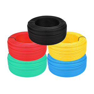 Tiêu chuẩn quốc gia đồng nguyên chất BVR PVC IP65 đánh giá dây trang trí nhà 1mm ² 2.5mm ² 4mm ² 10mm ² Cáp mềm đa lõi đơn - Product Image 3