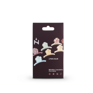 Pinces à cheveux en forme de fleur, 2 par couleur, Réf. 48564, Boîte de 600 pièces - Product Image 2