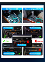 Snapdragon 665 CarPlay inalámbrico Android 14 Audi A4/A5 2009-2017 navegación GPS HD Pantalla de 10,25 pulgadas con RGB y amplificador