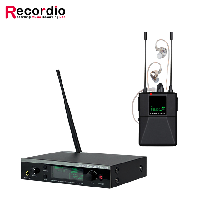 GAW-EM102 Stereo Wireless in Ear Monitor With Adjustable Volume Function Suitable for All Kinds of Stage