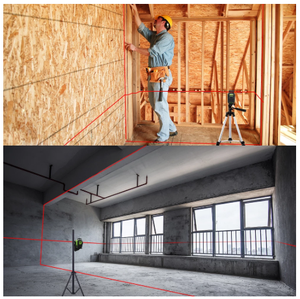 <span class=keywords><strong>Huepar</strong></span> 902CR-nivelación 360 grados la línea roja rayo <span class=keywords><strong>láser</strong></span> <span class=keywords><strong>nivel</strong></span> 8 líneas de al aire libre Modo de pulso de 3D <span class=keywords><strong>nivel</strong></span> <span class=keywords><strong>láser</strong></span> - Product Image 6