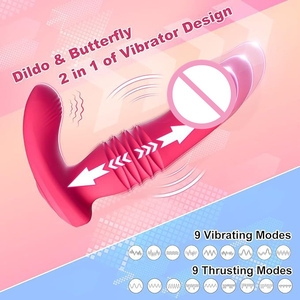 Hot Sex Toys for Women Clit <b>Vibrator</b> <b>Thrusting</b> Dildo –Upgraded Sex Toy with 9 <b>Thrusting</b> Vibrating Dildos Wearable <b>Vibrator</b> - Product Image 3