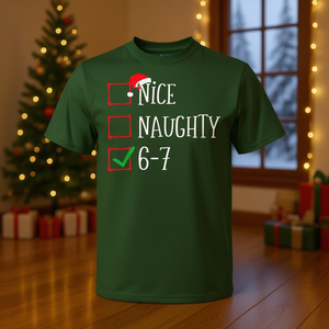 Camiseta Navideña Divertida para Niños de 6-7 Años - Product Image 3