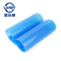 Couverture de piscine solaire en matériau PE LANDY, anti-UV, anti-poussière, à bulles d'air, certifiée ISO9001, garantie 2-4 ans, 400-800 piscines