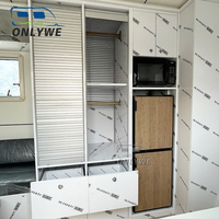 ONLYWE Camper de camion standard australien, caravane conteneur, boîte de camping d'expédition, remorque de camping-car, camping-car pour camionnette, boîte de camping pour camionnette