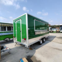 Chariot mobile de vente de beignets en Chine, fabricant de chariots de nourriture aux Philippines à vendre, camion de nourriture CE