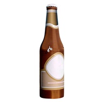 Bouteille de bière géante gonflable publicitaire en PVC écologique personnalisée à prix de gros avec logo personnalisé