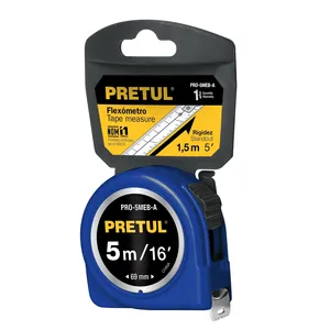 Master con 72 unità nastro blu misura 5 m nastro 19mm, su scheda, PRETUL - Product Image 1