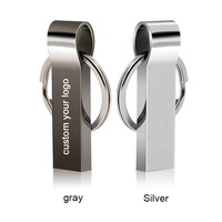 Hadiah Promosi Murah Logam Berkualitas Tinggi Mini Usb Flash Drive Usb Pendrive 2.0 dengan Gantungan Kunci