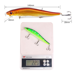 Leurre Minnow XY8 14cm 23g pour la pêche au bar, leurre artificiel pour eaux moyennes - Product Image 5