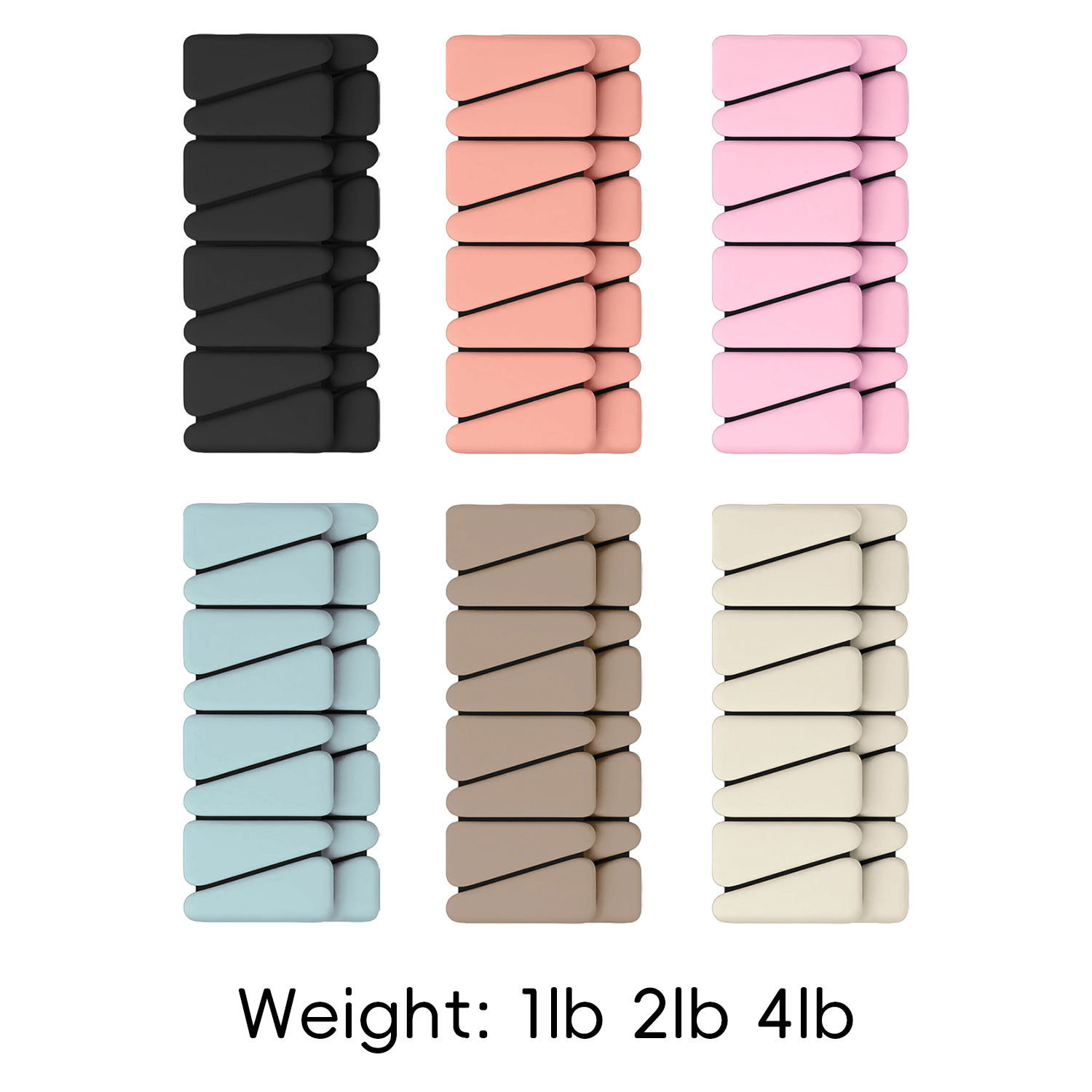 Triangle weight wristband