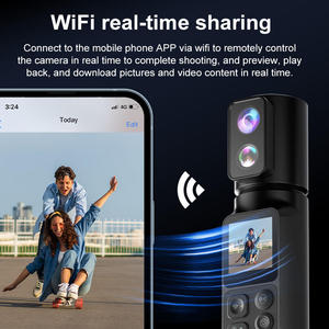 Caméra d'action portable 6K 30FPS 4K 60FPS avec rotation à 350 degrés, grand angle 170°, télécommande WiFi, skateboard, ski - Product Image 3