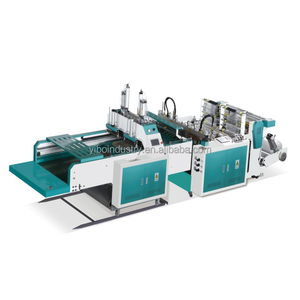 Garbage Bag Making Machine T-shirt Bag Making Machine Automatic High Speed Pe Biodegradable Carry Polythene Garbage Composable Shopping T-shirt Vest Plastic Bag Making Machine Price