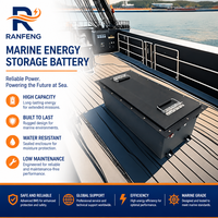 Wasserdichte IP67 Marine LiFePO4 Lithium-Batterie 48V/72V/96V 400Ah Energiesystem 5 Jahre Garantie Liyue Batterie für Elektroboote