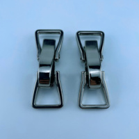 Boucles de ceinture réglables en alliage de zinc plaqué sans nickel pour sacs, vêtements et accessoires en tissu pour hommes
