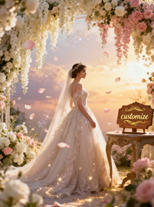 Robe de mariée transfrontalière pour le commerce extérieur, Nouvelle collection 2026, pour mariée, épaules dénudées, coupe ajustée, traîne chapelle, ornée de cristaux, longueur ras du sol, silhouette plage, grande taille - Product Image 3