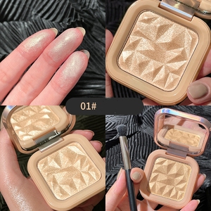 Vegan tàn ác miễn phí biểu tượng tùy chỉnh ánh sáng lung linh tạo nên khuôn mặt nhãn hiệu riêng cao sắc tố bán buôn trang điểm <span class=keywords><strong>Highlighter</strong></span> - Product Image 5