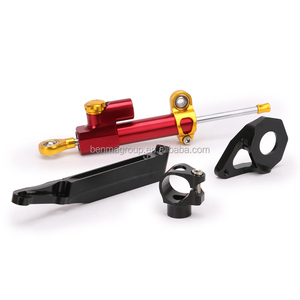 Universal รถจักรยานยนต์ CNC Adjustable Steering Damper Stabilizer สำหรับ <span class=keywords><strong>CBR600RR</strong></span> - Product Image 5