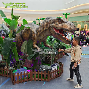 Dinosaure Animatronic rugissant d'intérieur réaliste pour centre commercial aéroport parc d'aventure <span class=keywords><strong>et</strong></span> décorations <span class=keywords><strong>de</strong></span> garderie animées - Product Image 2