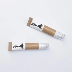 Custom High Quality 10ml 15ml <b>Plastic</b> Cosmetic Squeeze Soft Empty <b>Tube</b> With Roll Ball Massage Head Cap for Eyes Serum Cream - Product Image 3