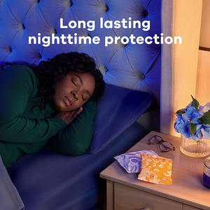 Feminine Polsterungen für Damen extra schwer Übernachtung Absorption unparfümiert natürlich Dame sanitärer Windel - Product Image 6