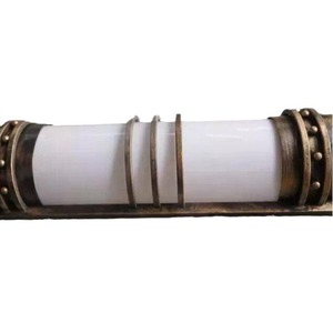 Lámpara de pared para exteriores Redsheng, luz Led con forma de cilindro, alimentada por energía Solar, resistente al agua, 110-240V, para jardín y patio - Product Image 4