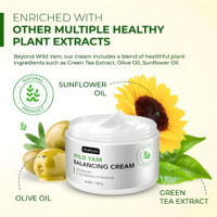 Crema de raíz de ñame salvaje de fórmula Orgánica Avanzada a base de plantas OEM para la crema y loción facial natural de equilibrio hormonal de las mujeres
