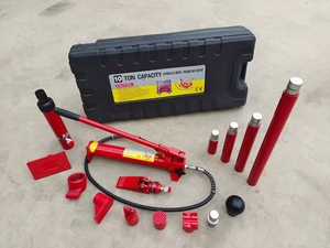 Cric hydraulique séparé 10 tonnes le plus vendu pour la correction de tôles, l'entretien automobile et les réparations après accident – Kit de puissance 10 tonnes - Product Image 4