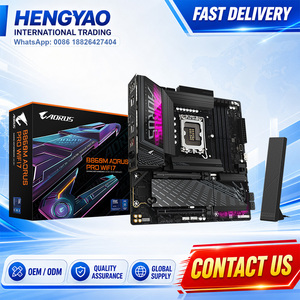 Carte mère GIGABYTE B860M AORUS PRO WIFI7 Intel B860 compatible avec les processeurs Intel Core Ultra, socket LGA1851, nouvelle carte mère micro-ATX - Product Image 1