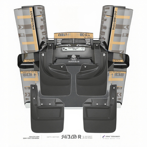 Parafanghi Posteriori e Anteriori Personalizzati in ABS Resistente per <span class=keywords><strong>Wrangler</strong></span> Rubicon, Accessori Esterni Facili da Installare - Product Image 3