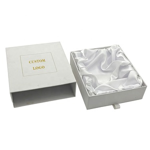 Tùy Chỉnh Bán Buôn Satin Lót Các Tông Màu Đen Ngăn Kéo Đồ Trang Sức Sản Phẩm Bao Bì Hộp Quà Tặng Với Satin - Product Image 5