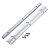 Rail linéaire HLTNC SBR16 de 100-6000 mm avec 2 blocs de roulement linéaire SBR16UU pour routeur CNC, imprimante 3D et applications DIY