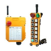 Control Remoto Inalámbrico Eléctrico a Prueba de Agua de Doble Velocidad para Grúa, DC AC 24V 36V 95V 220V 380V F24-12D/12S