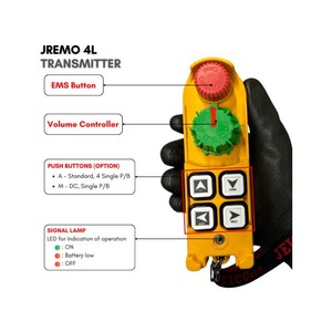 Control Remoto Industrial por Radio con Potenciómetro para Camiones con Plataforma y Agricultura Inteligente, AC/DC, JEICO JREMO 4L Hecho en Corea - Product Image 3