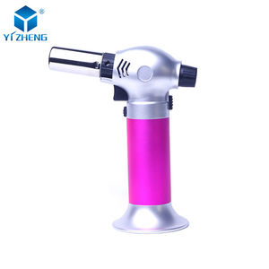 Nhiều Màu sắc máy bay phản lực ngọn lửa ngọn đuốc Windproof nấu ăn nhà bếp thổi nhà sản xuất tùy chỉnh butan Bật lửa sưởi ấm nhẹ hơn ngọn đuốc - Product Image 3