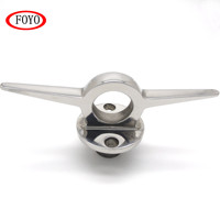 Accessoires pour bateaux Foyo, quincaillerie marine, anneau de levage en acier inoxydable 316 avec étrier pour bateau