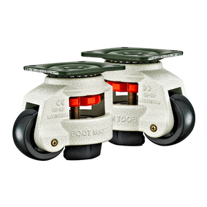 40F 60F 80F 100F 120F 150F Economy Type Leveling Machine <strong>Casters</strong> with Nylon Wheel and Rubber Foot - Product Image 3
