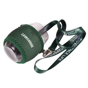 Personnalisé impression par sublimation thermique tasse lanière de cou de support/porte-verre à vin sangle - Product Image 1