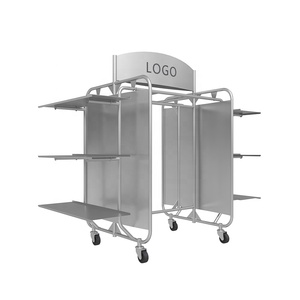 Accesorios de tienda minorista de marca de lujo Yiree, accesorios de tienda de <span class=keywords><strong>centro</strong></span> de hierro, soporte de exhibición de ropa para niños - Product Image 5