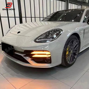 Adecuado para Porsche <span class=keywords><strong>Panamera</strong></span> 971 2017-2022 Kit de carrocería <span class=keywords><strong>Turbo</strong></span> <span class=keywords><strong>S</strong></span> mejorado con parachoques trasero de labio delantero y alerón trasero <span class=keywords><strong>precio</strong></span> de fábrica - Product Image 3