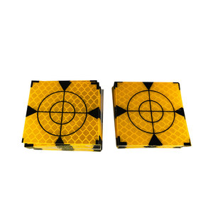 China Factory Survey Zubehör 3M Gelb Retro <span class=keywords><strong>Target</strong></span> <span class=keywords><strong>Reflective</strong></span> Unterschied liche Größe für die Land vermessung - Product Image 4