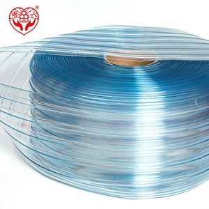 Polar nervürlü PVC şerit kapı perdesi rulosu şeffaf güçlendirilmiş düşük sıcaklığa dayanıklı plastik perde soğutuculu kamyonlar için - Product Image 3
