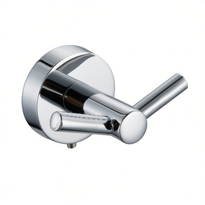 Porte-manteau mural Diosa Line en chrome, longueur 10,5 cm - Product Image 3