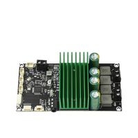 Carte amplificatrice compatible Bluetooth avec réglage par application, amélioration des basses, module d'alimentation audio 2x150W