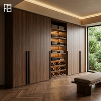 Armoire de chambre minimaliste grande capacité avec tiroirs – Personnalisable pour chambre ou salon
