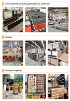 Armoire cintrée + Buffet + Meubles de cuisine modernes en bois massif à assembler soi-même, personnalisables, garantie 3 ans, pour intérieur et extérieur