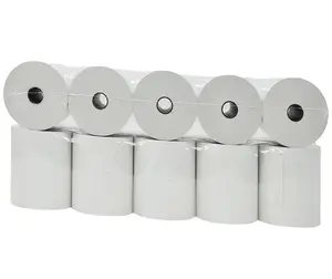 rollo de papel termico 80mm receipt POS/cash register thermal printer paper roll 80x80 thermal paper jumbo roll 55gsm