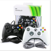 Meilleur prix pour manette Xbox 360 filaire avec détection de mouvement, moteur de vibration, manette de jeu, joystick
